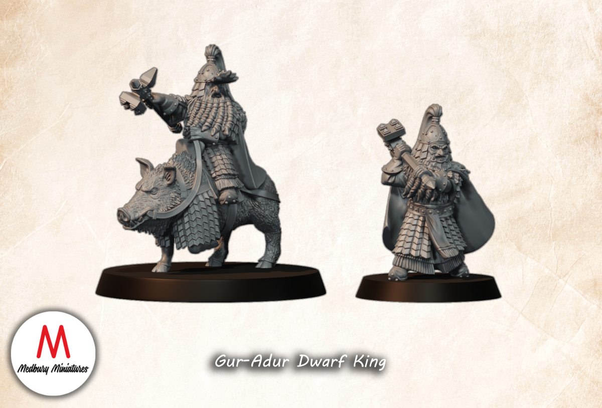 Zwergen König Gur-Adur